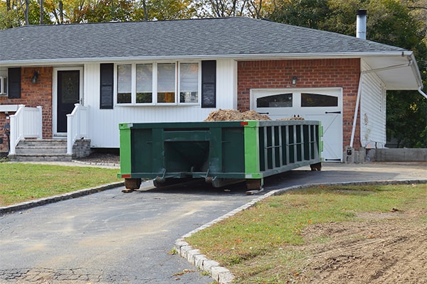 residential dumpsters can be used for recycling materials such as cardboard, glass, and plastic